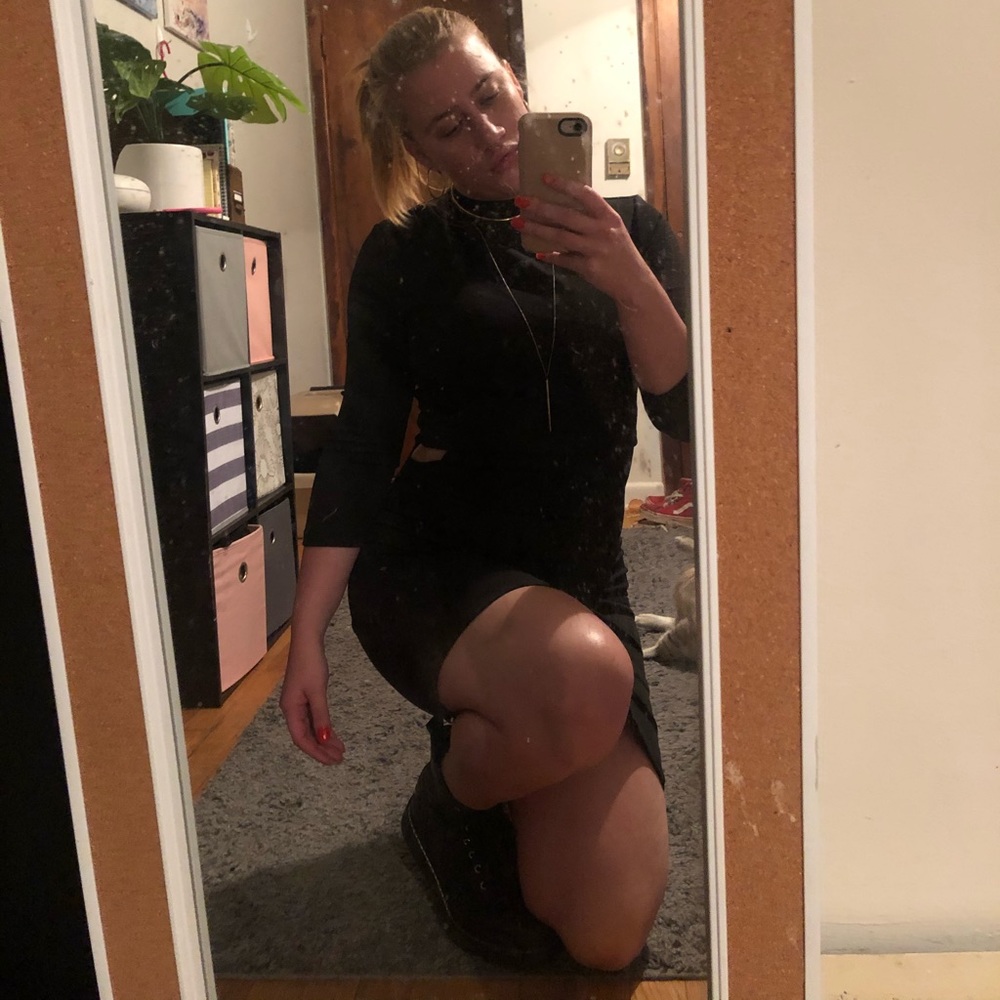 Sexy little black dress